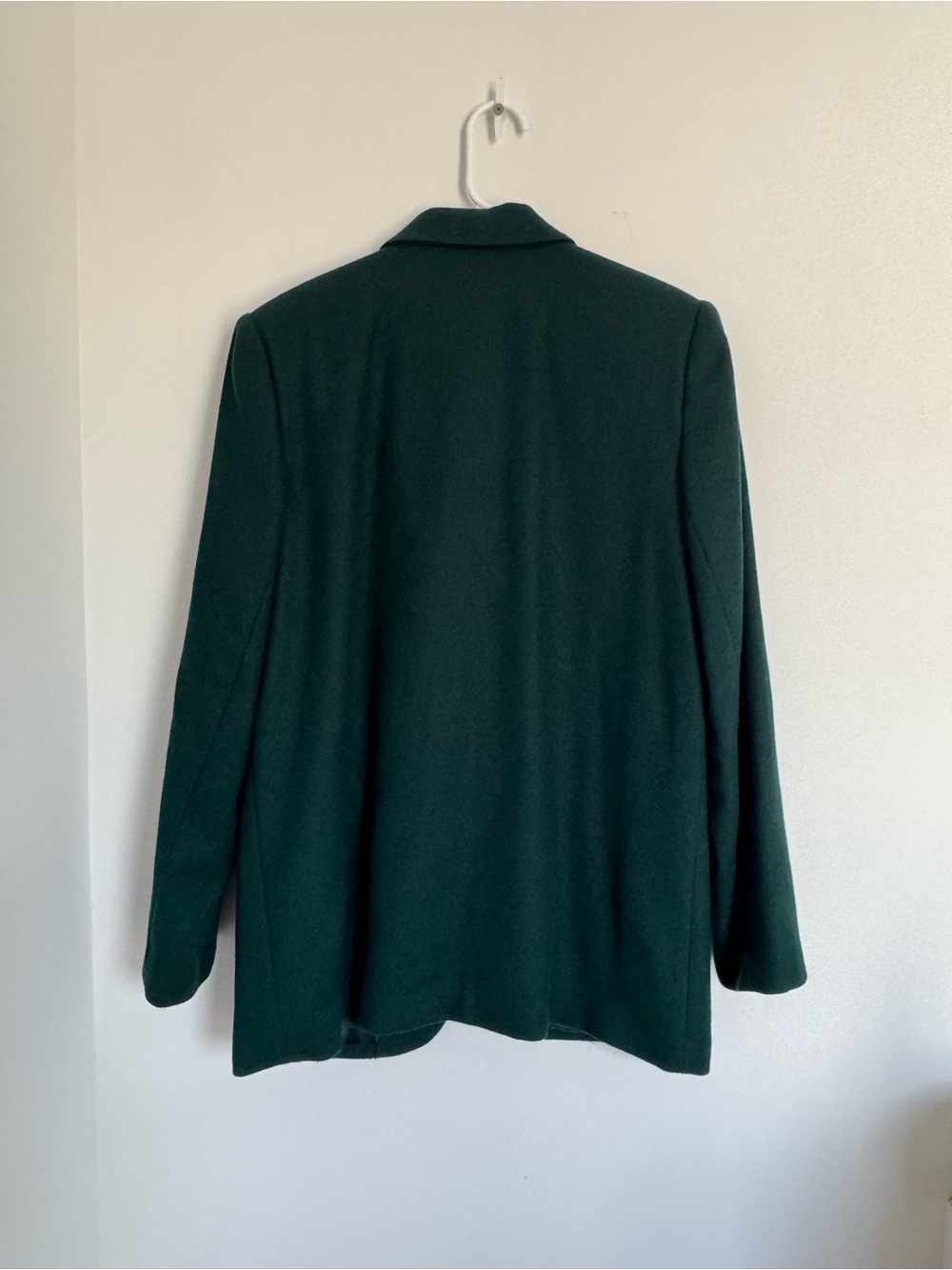 Sag Harbor 100% Pure Wool Dark Green Blazer - Picture 4 of 6